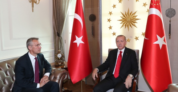Cumhurbaşkanı Erdoğan, NATO Genel Sekreteri Stoltenberg’i Kabul Etti