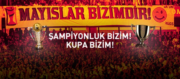 Galatasaray’da Yedinci Kez Çifte Şampiyonluk!