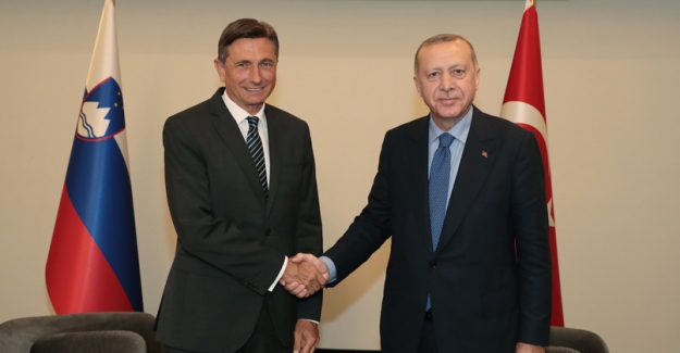 Cumhurbaşkanı Erdoğan, Slovenya Cumhurbaşkanı Pahor İle Görüştü