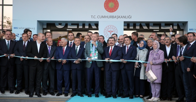 Cumhurbaşkanı Erdoğan, Bursa Şehir Hastanesini Ziyaret Etti
