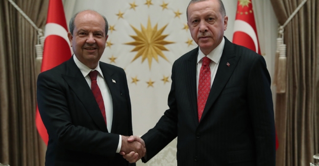 Cumhurbaşkanı Erdoğan, KKTC Başbakanı Tatar İle Görüştü
