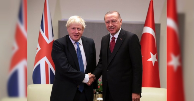 Cumhurbaşkanı Erdoğan, İngiltere Başbakanı Boris Johnson İle Görüştü