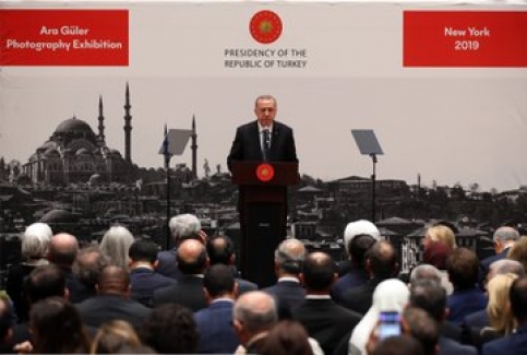 Cumhurbaşkanı Erdoğan, New York'ta Ara Güler Sergisi’nin Açılışını Yaptı