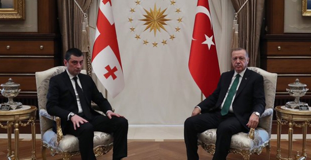 Cumhurbaşkanı Erdoğan, Gürcistan Başbakanı Gakharia İle Görüştü