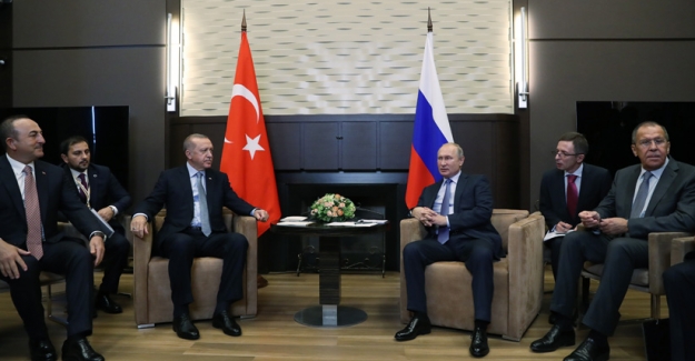 Cumhurbaşkanı Erdoğan, Rusya Devlet Başkanı Putin İle Görüştü