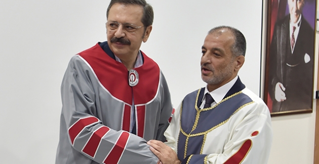 İskenderun Teknik Üniversitesi’nden TOBB Başkanı Hisarcıklıoğlu’na Fahri Doktora
