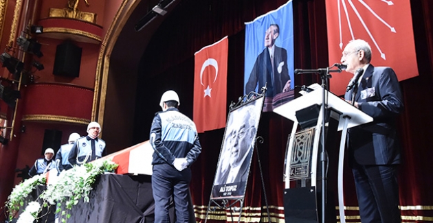 Kılıçdaroğlu, Eski Bakanlardan Orhan Birgit Ve Ali Topuz İçin Düzenlenen Törene Katıldı
