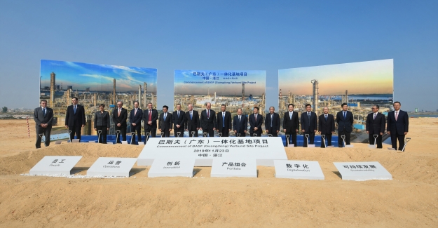 Alman Kimya Devi BASF, Çin’de 10 Milyar Dolarlık Projesini Başlattı