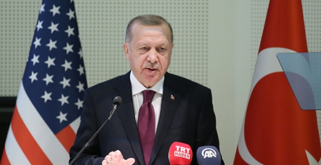 Cumhurbaşkanı Erdoğan, Diyanet Amerika Merkezi’nde Türk-Amerikan Toplumu İle Bir Araya Geldi