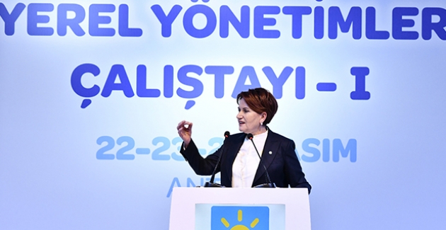 İYİ Parti Genel Başkanı Akşener Antalya’da Kale Komutanlarıyla Buluştu