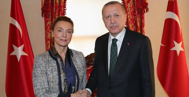 Cumhurbaşkanı Erdoğan, Avrupa Konseyi Genel Sekreteri Buric İle Görüştü