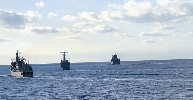 NATO Daimi Deniz Görev Grubu-2 İle Türk Deniz Kuvvetleri Unsurlarının Geçiş Eğitimleri İcra Edildi