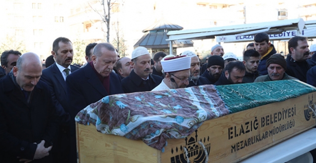 Cumhurbaşkanı Erdoğan, Elazığ‘da Cenaze Törenine Katıldı