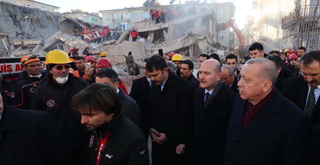 Cumhurbaşkanı Erdoğan, Elazığ’da İncelemelerde Bulundu