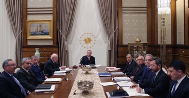 Cumhurbaşkanı Erdoğan, YSK Başkanı Güven’i Kabul Etti