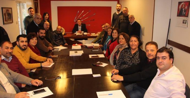 Kuşadası CHP İlçe Yönetimi Görev Dağılımını Yaptı
