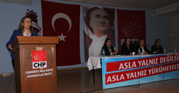 CHP Kuşadası Kadın Kolları’nın Yeni Başkanı Ayşegül Dağlı Oldu