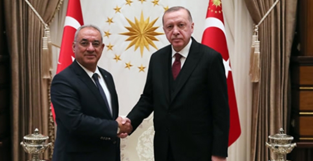 Cumhurbaşkanı Erdoğan, DSP Genel Başkanı Aksakal’ı Kabul Etti