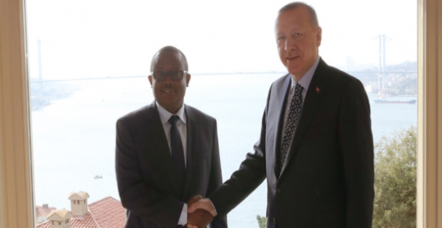 Cumhurbaşkanı Erdoğan, Gine Bissau Seçilmiş Cumhurbaşkanı Embalo İle Görüştü
