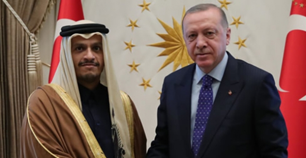 Cumhurbaşkanı Erdoğan, Katar Başbakan Yardımcısı Ve Dışişleri Bakanı Şeyh Muhammed Al Thani’yi Kabul Etti