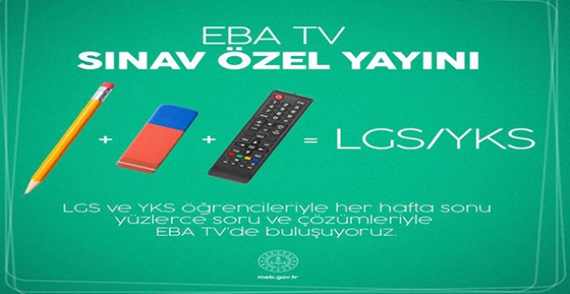 Bakan Selçuk: LGS Ve YKS Hazırlığı Yapan Öğrencilerimiz İçin TRT EBA TV’de Hafta Sonları "Sınav Özel Yayını" Hazırladık