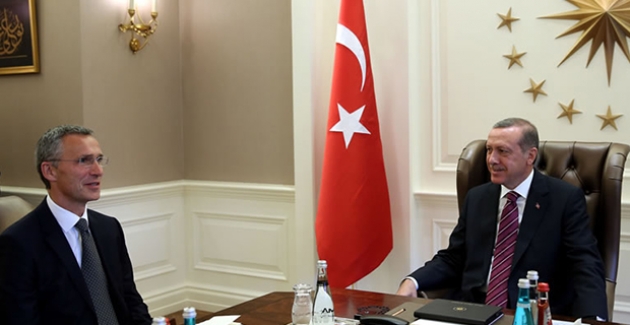 Cumhurbaşkanı Erdoğan NATO Genel Sekreteri Stoltenberg İle Telefonda Görüştü