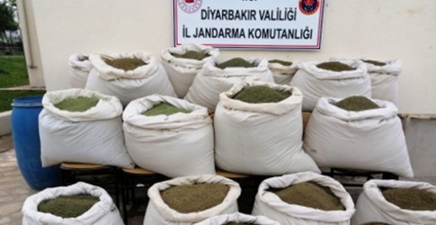 Diyarbakır’da 810 Kg Uyuşturucu Madde Ele Geçirildi