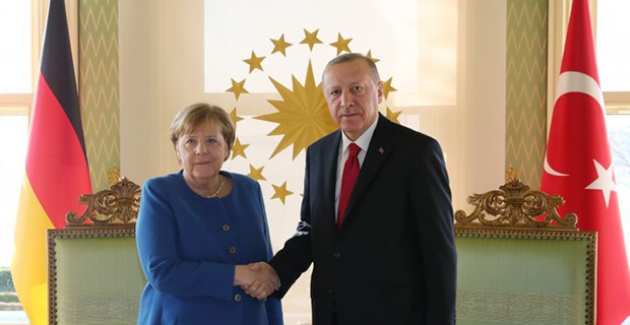 Cumhurbaşkanı Erdoğan, Almanya Başbakanı Merkel İle Video-Konferans Yöntemiyle Görüştü