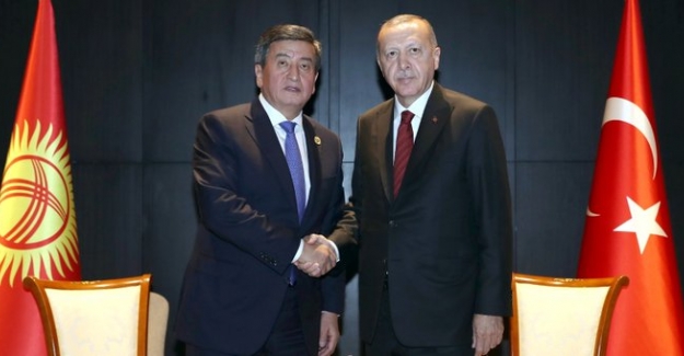 Cumhurbaşkanı Erdoğan, Kırgızistan Cumhurbaşkanı Ceenbekov İle Telefonda Görüştü