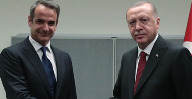 Cumhurbaşkanı Erdoğan, Yunanistan Başbakanı Miçotakis İle Telefonda Görüştü