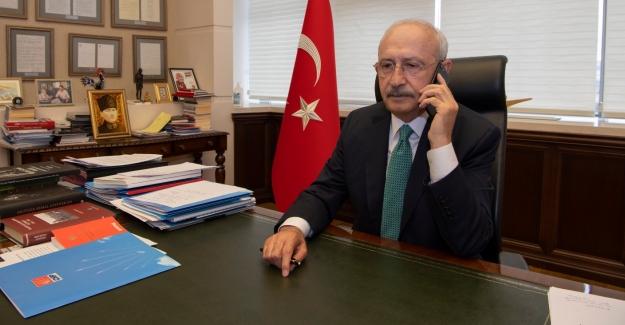 CHP Genel Başkanı Kılıçdaroğlu'ndan, Gelecek Partisi Genel Başkanı Davutoğlu'na Geçmiş Olsun Telefonu