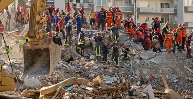 İzmir'deki Depremde Can Kaybı 109'e Yükseldi