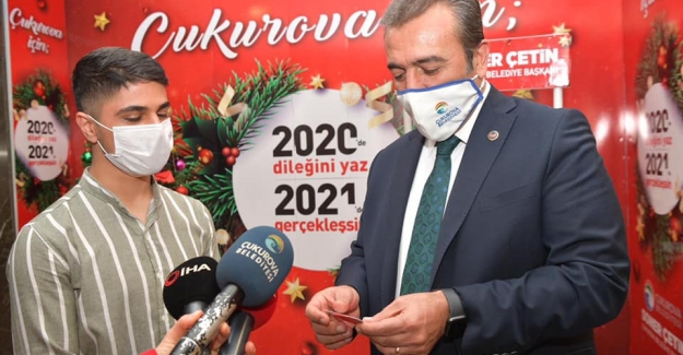 Başkan Çetin: “2020’de Dileyin 2021’de Gerçekleştirelim”