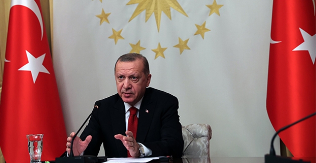 Cumhurbaşkanı Erdoğan, Almanya Başbakanı Merkel İle Bir Videokonferans Görüşmesi Gerçekleştirdi