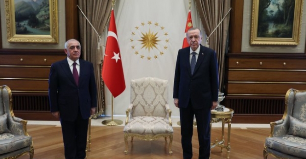 Cumhurbaşkanı Erdoğan, Azerbaycan Başbakanı Asadov’u Kabul Etti
