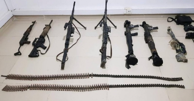 MSB: Gara’daki Mağarada Teröristlere Ait Pek Çok Silah Ve Mühimmat Ele Geçirildi