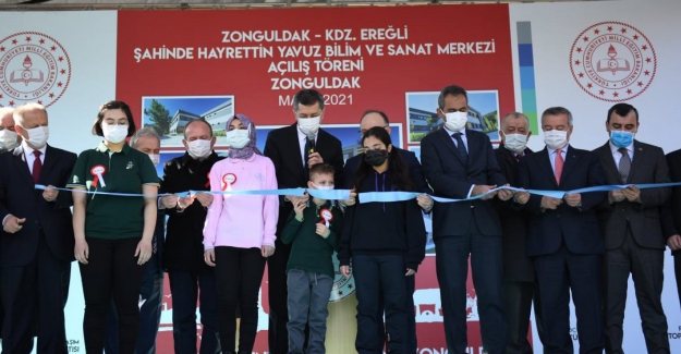 Bakan Selçuk, Zonguldak'ta Bilim Ve Sanat Merkezinin Açılışını Gerçekleştirdi
