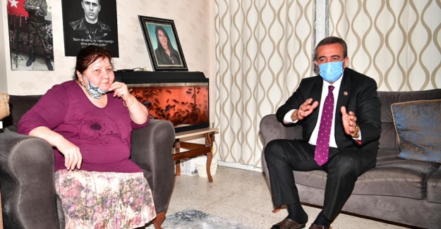 Başkan Soner Çetin’den Şehit Annesine Ziyaret