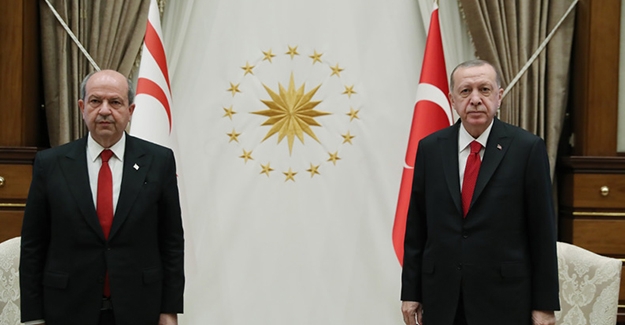 Cumhurbaşkanı Erdoğan, KKTC Cumhurbaşkanı Tatar İle Telefonda Görüştü