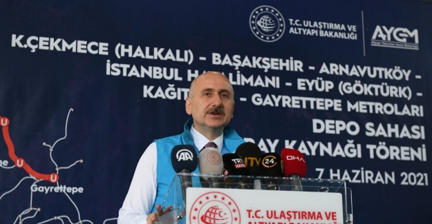 Bakan Karaismailoğlu, “Halkalı Ve Gayrettepe Hatlarımız, İstanbul’un En Hızlı Metroları Olacak”