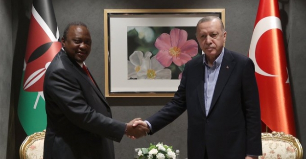 Cumhurbaşkanı Erdoğan, Kenya Cumhurbaşkanı Kenyatta İle Görüştü
