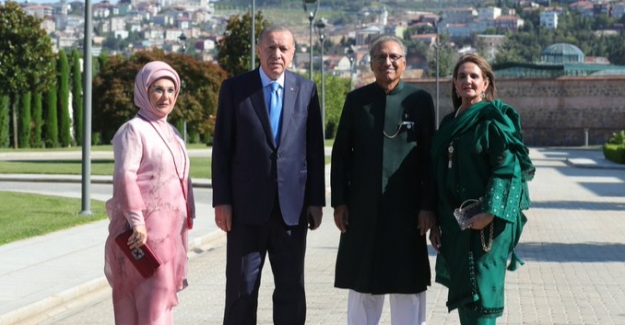 Cumhurbaşkanı Erdoğan, Pakistan Cumhurbaşkanı Alvi İle Görüştü