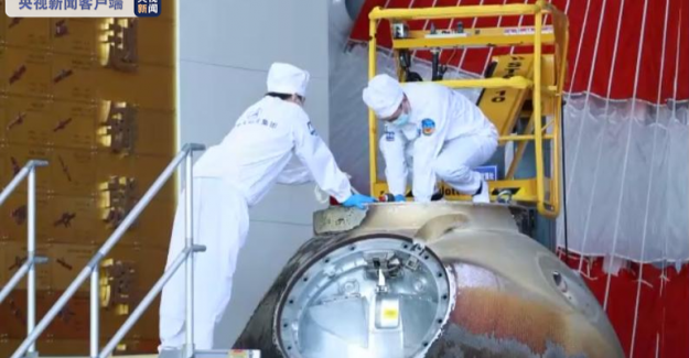Shenzhou-12 İnsanlı Uzay Aracının Dönüş Kapsülü Açıldı