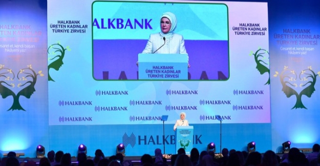 Emine Erdoğan, "Halkbank Üreten Kadınlar Türkiye Zirvesi"ne Katıldı