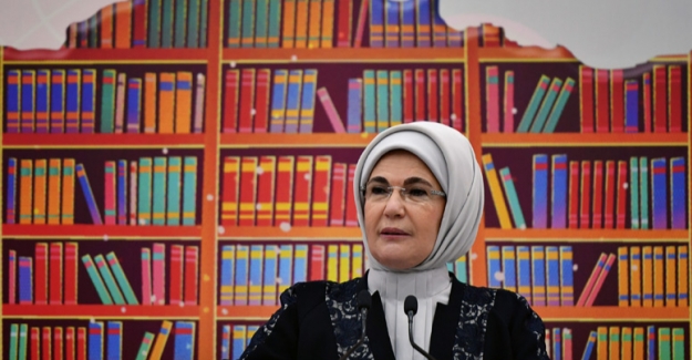 Emine Erdoğan, Kütüphanesiz Okul Kalmayacak Projesi’nin Tanıtım Toplantısına Katıldı