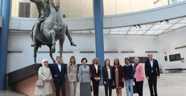 Emine Erdoğan, Roma’da Capitolini Müzesi’ni Ziyaret Etti