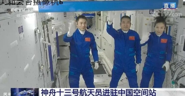 Shenzhou-13’ün Mürettebatı Çekirdek Modüle Girdi