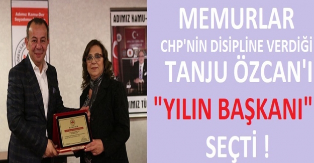 Memurlar CHP'nin Disipline Verdiği Tanju Özcan'ı "Yılın Başkanı" Seçti!