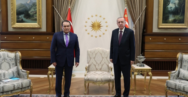 Cumhurbaşkanı Erdoğan, Türk Konseyi Genel Sekreteri Amreyev’i Kabul Etti