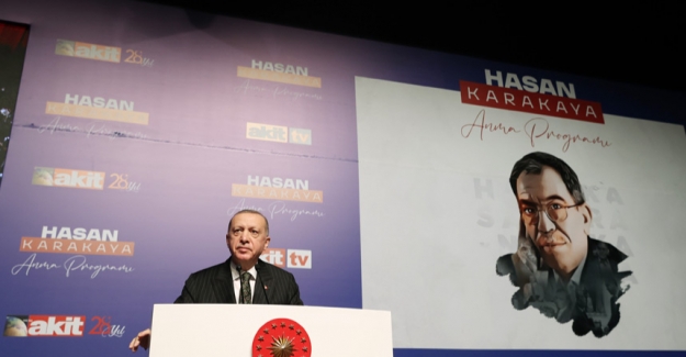 Cumhurbaşkanı Erdoğan, “Vefatının 6. Yıl Dönümünde Hasan Karakaya'yı Anma Programı”na Katıldı